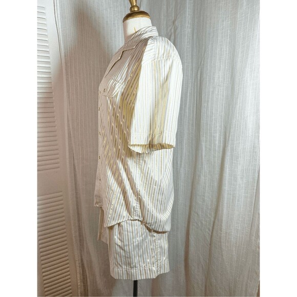 Liz Claiborne Shorts Set Petite 12 Vintage 90's 2 Piece Quiet Luxury Suit Set - Picture 3 of 6